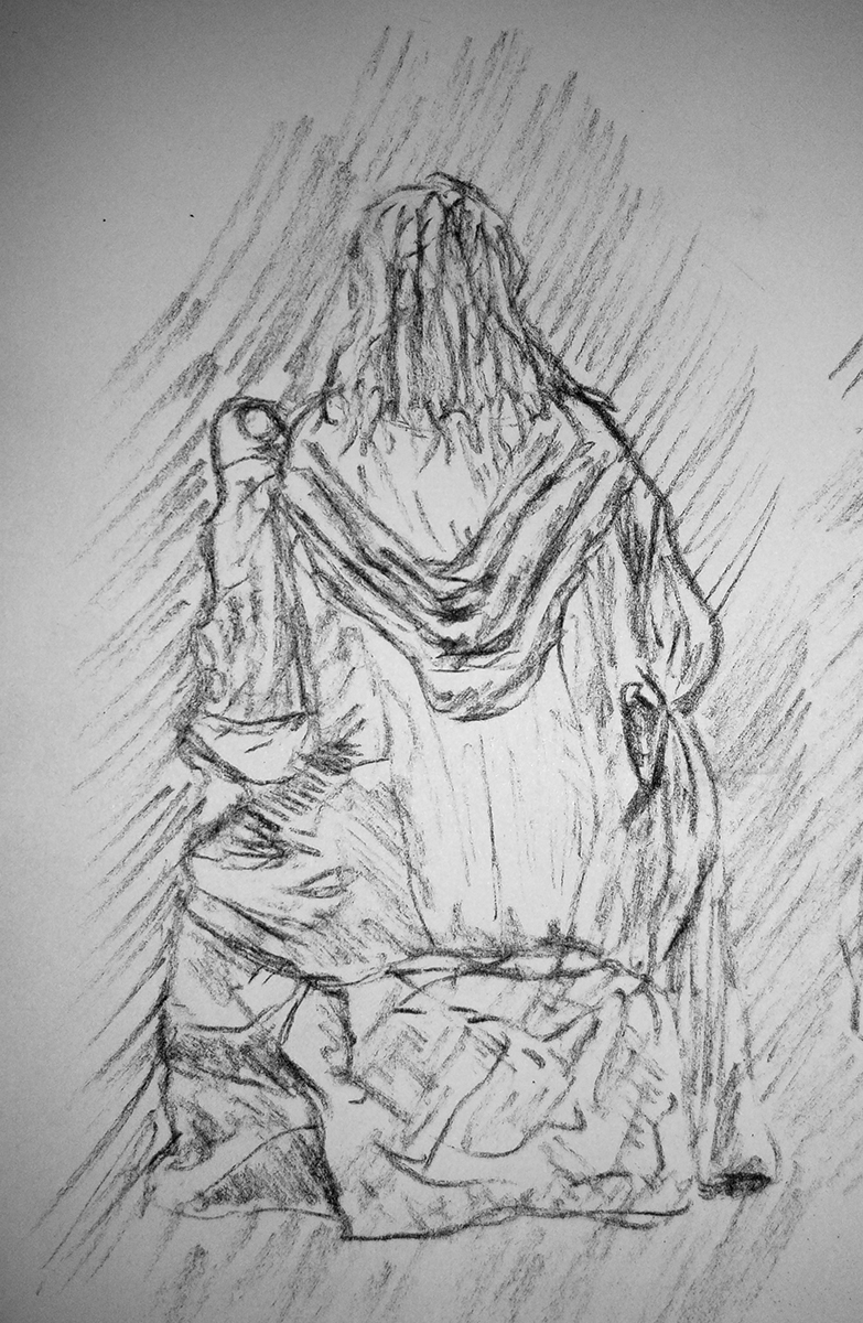 gandalf in moria sketch 1 – JGlover – The Art Of Storytelling – Art ...